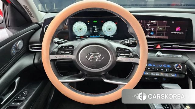 Hyundai Avante (CN7) 2021 Красный из Кореи, фото 4