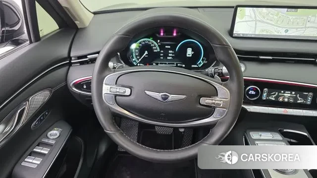Genesis GV70 2022 Черный из Кореи, фото 4