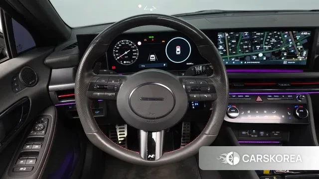 Hyundai Sonata D Edge (DN8) 2023 Черный из Кореи, фото 4