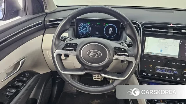 Hyundai Tucson Hybrid (NX4) 2022 Серый из Кореи, фото 4