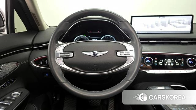 Genesis GV70 2022 Черный из Кореи, фото 4