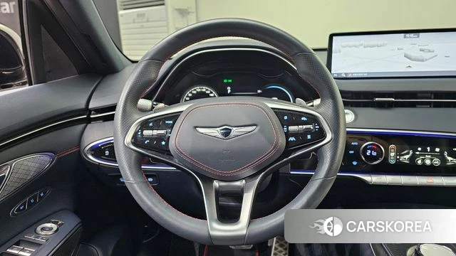 Genesis GV70 2021 Черный из Кореи, фото 4