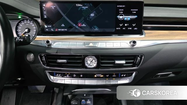 Kia The New K9 2nd generation 2022 Черный из Кореи, фото 4