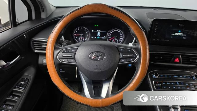 Hyundai The New Santa Fe 2021 Белый из Кореи, фото 4