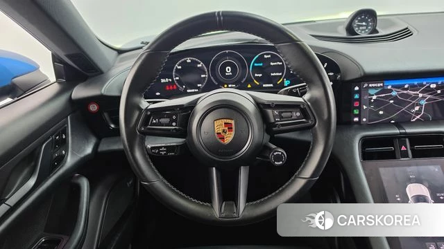 Porsche Taycan 2021 Синий из Кореи, фото 4