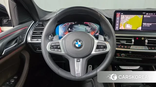 BMW X4 (G02) 2023 Синий из Кореи, фото 4