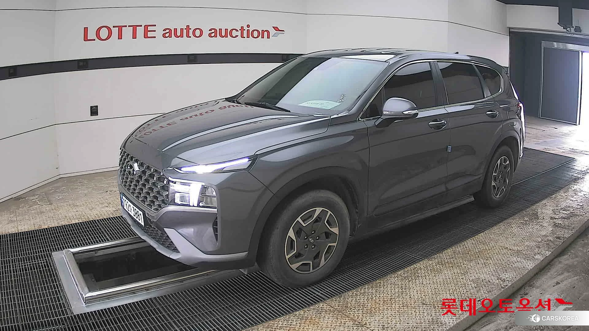 Hyundai Santa Fe Hybrid 2023 Magnetic Grey Metallic из Кореи, фото 4