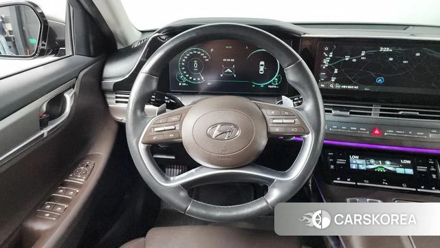 Hyundai The New Grandeur IG Hybrid 2021 Серый из Кореи, фото 4