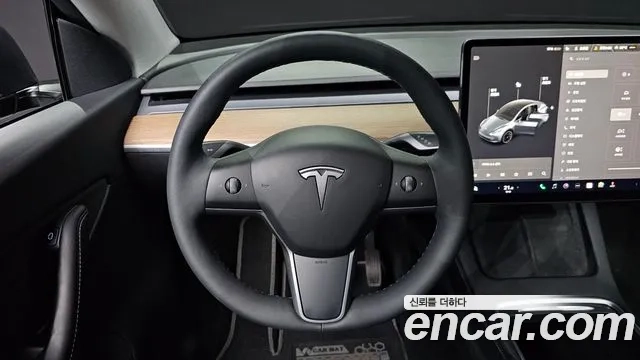 Tesla Model Y 2021 Серый из Кореи, фото 4