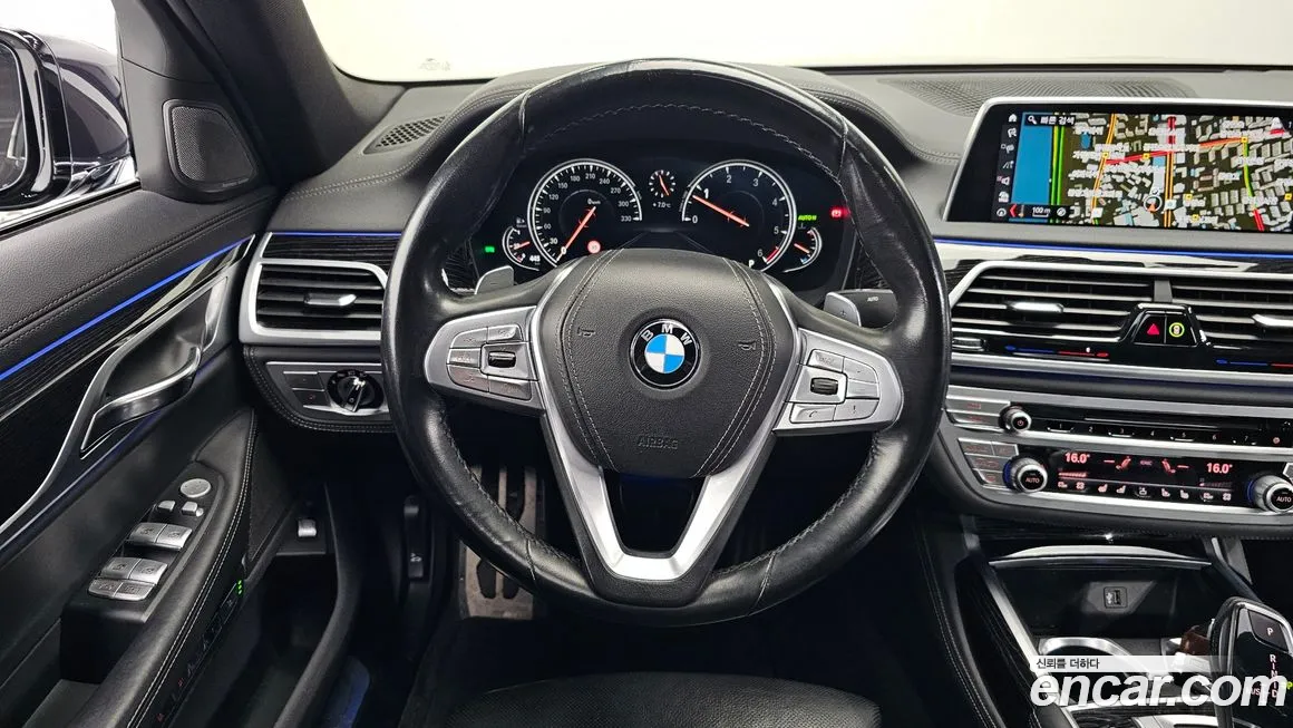 BMW 7 Series (G11) 2018 Черный из Кореи, фото 4