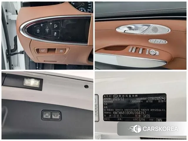 Genesis GV70 2024 Белый из Кореи, фото 4