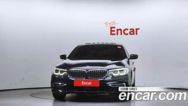 BMW 5 Series (G30) 2019 Синий из Кореи, фото 4
