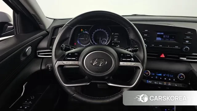 Hyundai Avante Hybrid (CN7) 2021 Серый из Кореи, фото 4