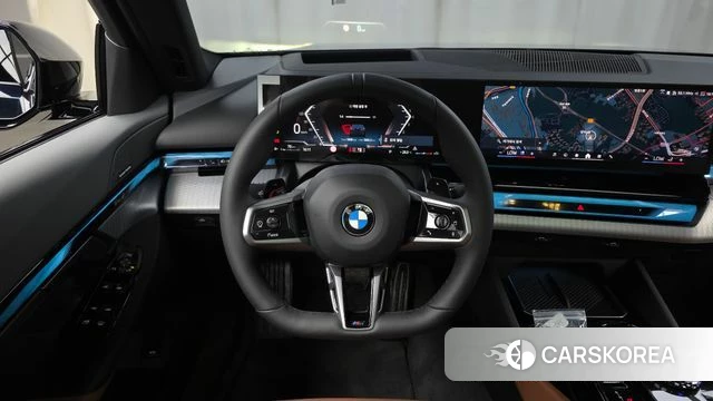 BMW 5 Series (G60) 2025 Синий из Кореи, фото 4
