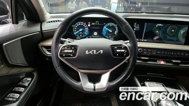 Kia K8 Hybrid 2021 Черный из Кореи, фото 4