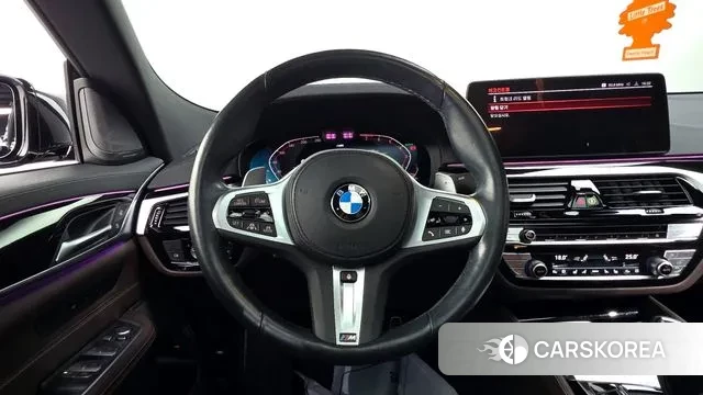 BMW 6 Series GT (G32) 2023 Черный из Кореи, фото 4