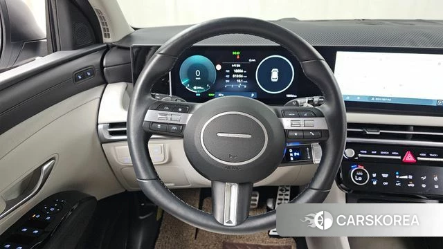 Hyundai The New Tucson Hybrid (NX4) 2025 Белый из Кореи, фото 4