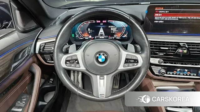 BMW 5 Series (G30) 2021 Синий из Кореи, фото 4