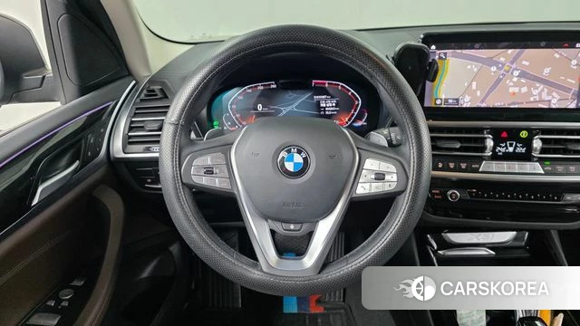 BMW X3 (G01) 2022 Черный из Кореи, фото 4