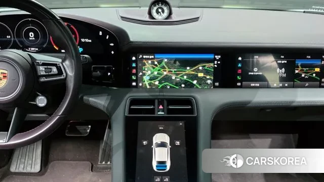 Porsche Taycan 2023 Серебристо-серый из Кореи, фото 4