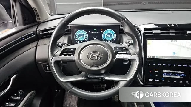 Hyundai Tucson Hybrid (NX4) 2021 Белый из Кореи, фото 4