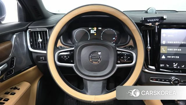 Volvo S90 2019 Небесно-голубой из Кореи, фото 4