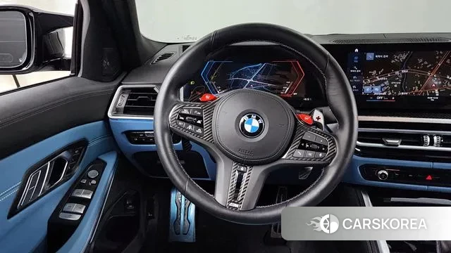 BMW M3 (G80) 2023 Серебряный из Кореи, фото 4