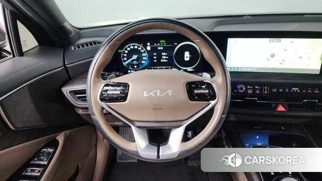 Kia K8 Hybrid 2022 Серый из Кореи, фото 4