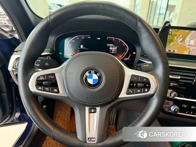 BMW 5 Series (G30) 2020 Синий из Кореи, фото 4