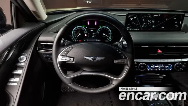 Genesis G80 (RG3) 2021 Синий из Кореи, фото 4