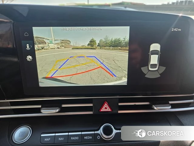 Hyundai Avante (CN7) 2022 Белый из Кореи, фото 4