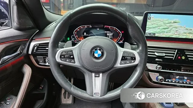 BMW 5 Series (G30) 2020 Черный из Кореи, фото 4