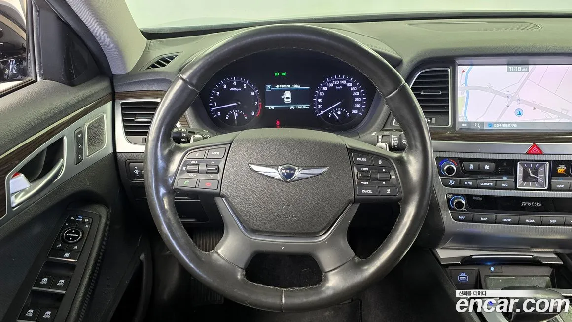 Genesis G80 2019 Черный из Кореи, фото 4