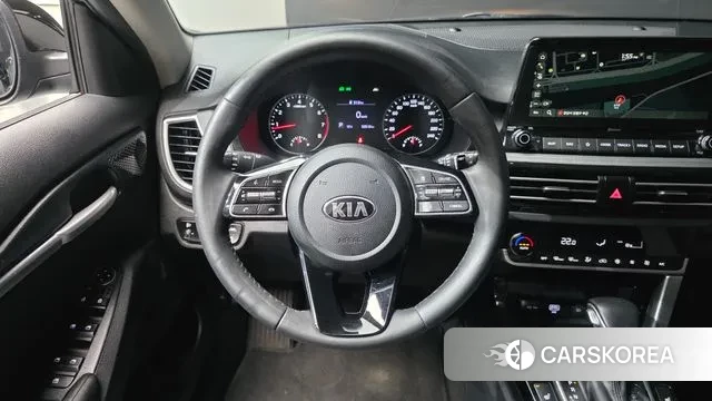 Kia Seltos 2021 Черный из Кореи, фото 4