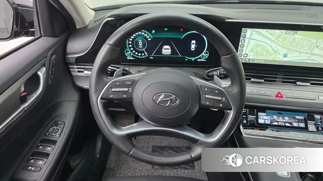 Hyundai The New Grandeur IG Hybrid 2022 Черный из Кореи, фото 4