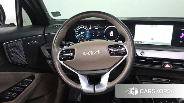 Kia K8 Hybrid 2021 Белый из Кореи, фото 4