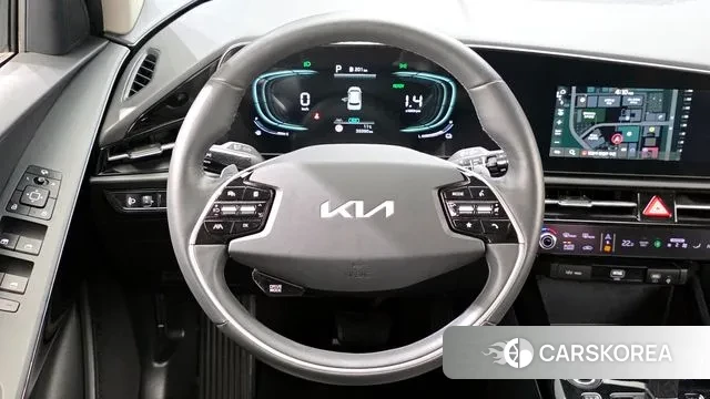 Kia Di Ol Nu Niro 2022 Темно-зеленый из Кореи, фото 4