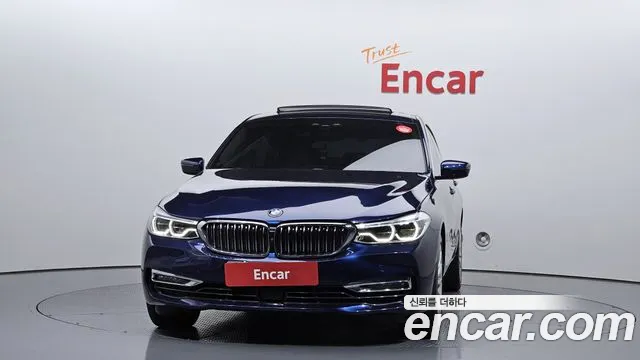 BMW 6 Series GT (G32) 2019 Синий из Кореи, фото 4