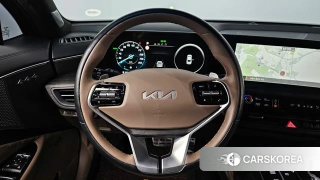 Kia K8 Hybrid 2021 Серый из Кореи, фото 4