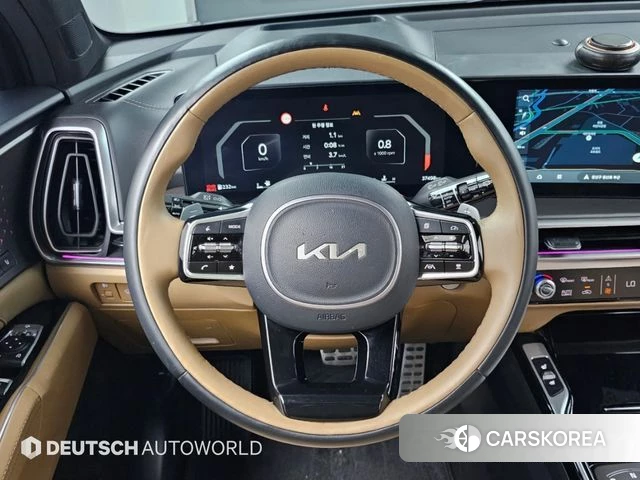 Kia The New Sorento 4th Generation 2023 Серый из Кореи, фото 4