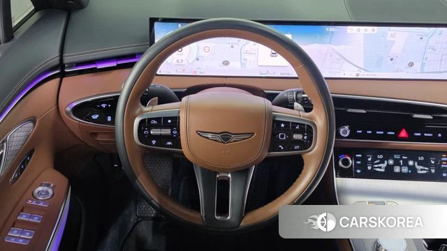 Genesis GV70 2024 Синий из Кореи, фото 4