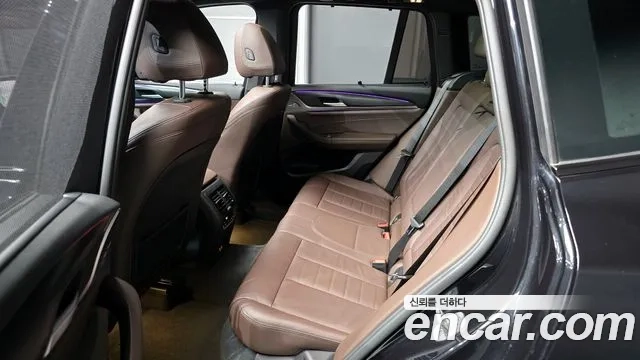 BMW X3 (G01) 2023 Черный из Кореи, фото 4