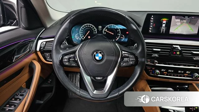 BMW 5 Series (G30) 2019 Черный из Кореи, фото 4