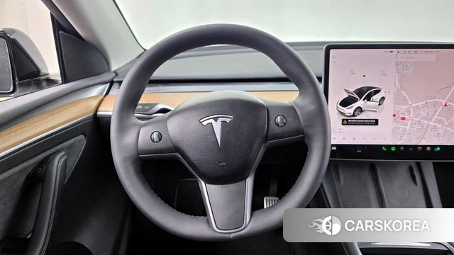 Tesla Model Y 2024 Белый из Кореи, фото 4