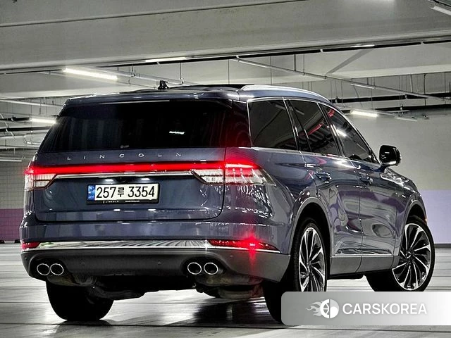 Lincoln Aviator 2nd generation 2021 Синий из Кореи, фото 4