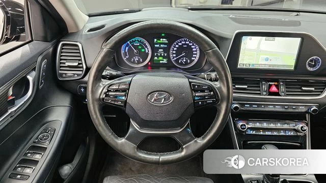 Hyundai Grandeur IG Hybrid 2018 Черный из Кореи, фото 4