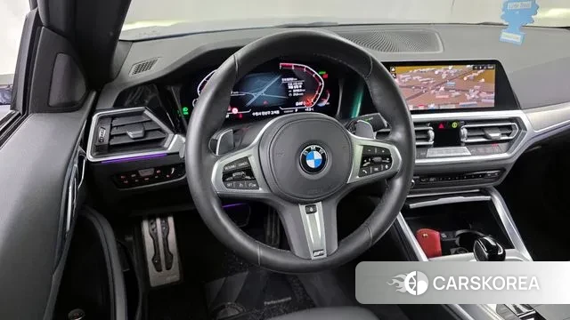 BMW 4 Series (G22) 2022 Синий из Кореи, фото 4