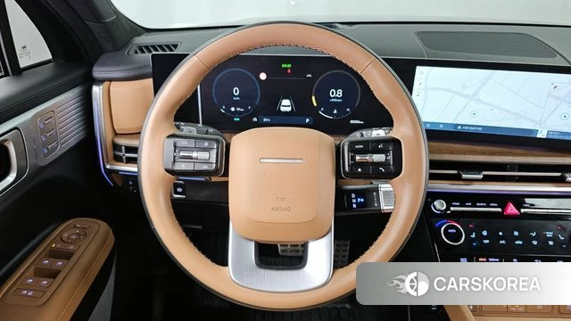 Hyundai Santa Fe (MX5) 2023 Черный из Кореи, фото 4