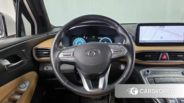 Hyundai The New Santa Fe 2021 Белый из Кореи, фото 4