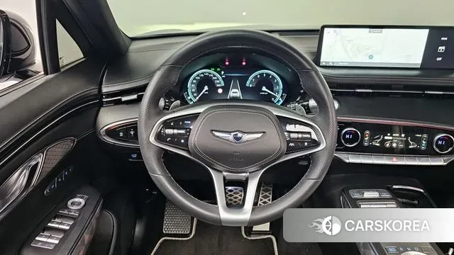 Genesis GV70 2022 Черный из Кореи, фото 4